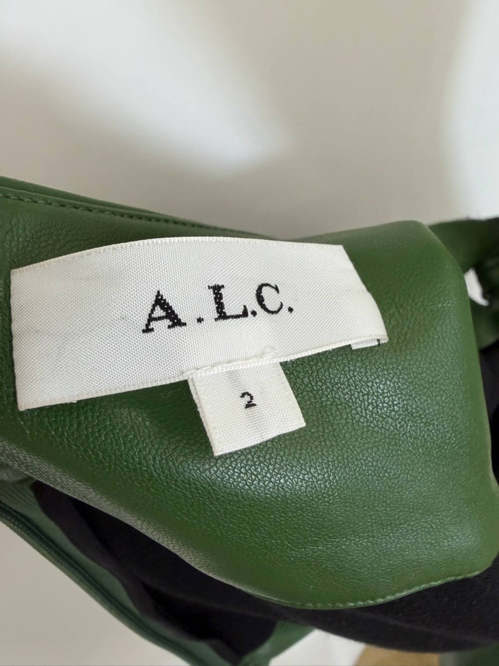 A.L.C. Lexi Dress in Forest Green - Picture 6 of 10
